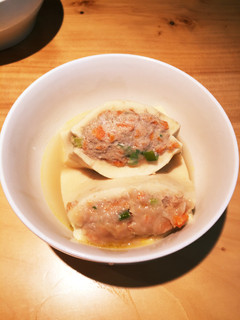 高野豆腐の肉詰め☆ルクルーゼ-レシピのメイン写真