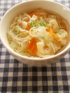 にゅうめん・保育園給食-レシピのメイン写真