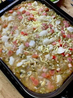 簡単*ツナ入りもんじゃ焼き-レシピのメイン写真