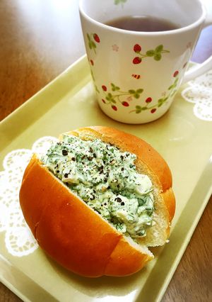 春菊とクリームチーズのサンド-レシピのメイン写真