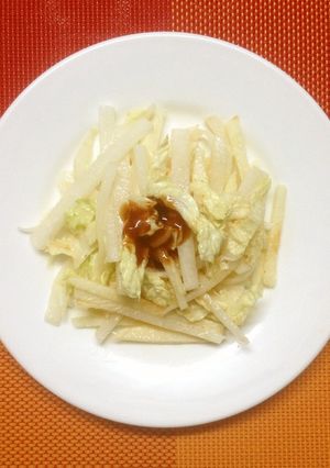 大根☆白菜☆りんごのサラダ-レシピのメイン写真