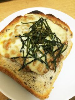 朝ごはんに☆納豆トースト-レシピのメイン写真