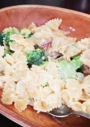 ブロッコリーのクリームパスタ♪-レシピのメイン写真