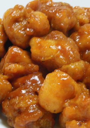 鶏唐揚げのオーロラソース煮-レシピのメイン写真