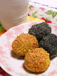 ゴマのスイートポテト団子-レシピのメイン写真