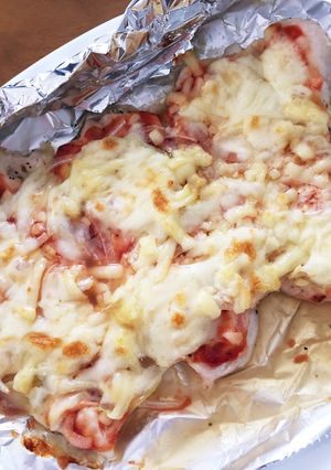 超お手軽☆鶏ささみのピザ風焼き-レシピのメイン写真