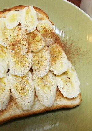 朝食バナナシナモントースト-レシピのメイン写真
