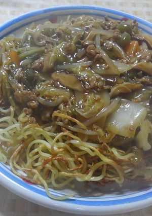 創味シャンタンであんかけ焼きそば-レシピのメイン写真