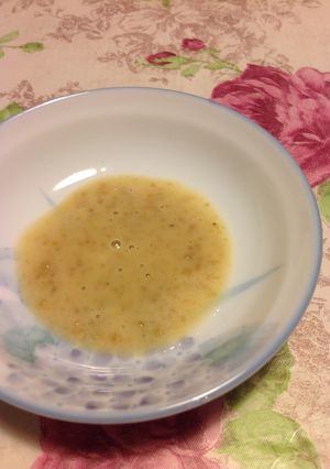 辛子で作れる！なんちゃってマスタード♪-レシピのメイン写真