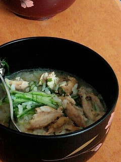創味シャンタンで簡単に豚骨味のおじや☆-レシピのメイン写真