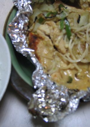 鳥とキノコの味噌マヨ焼き-レシピのメイン写真
