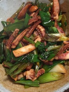 するめいかのバター醤油炒め-レシピのメイン写真