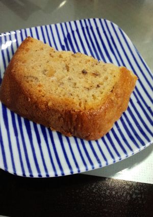 パウンドケーキにお酒かけると美味！-レシピのメイン写真