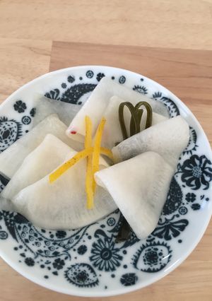 お正月のおせち☆かぶの千枚漬け-レシピのメイン写真