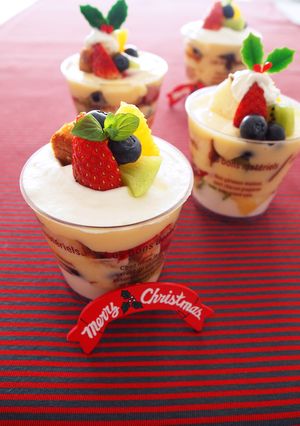クリスマストライフル-レシピのメイン写真