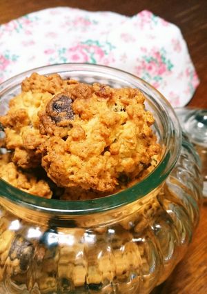 ザクザクっグラノラたっぷりクッキー-レシピのメイン写真