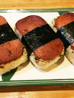 ハワイ在住私のソウルフード♡スパムむすび-レシピのメイン写真