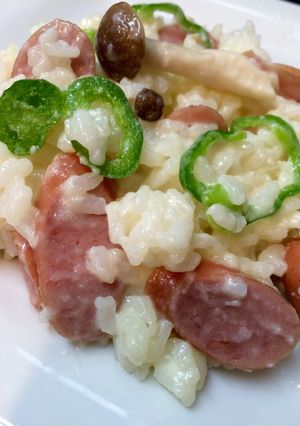 レンジで簡単◻︎チーズリゾット◻︎-レシピのメイン写真