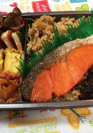 シャケ弁-レシピのメイン写真