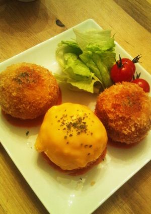 残りご飯で♪ライスコロッケ♡-レシピのメイン写真
