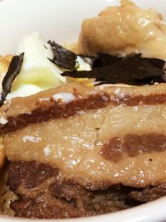 残った角煮で角煮丼!-レシピのメイン写真