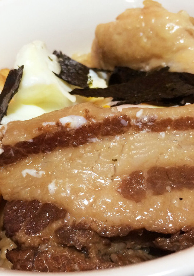 残った角煮で角煮丼！-レシピのメイン写真