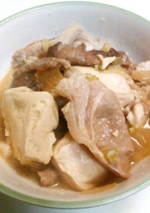 ひと晩おくと尚おいしい！肉豆腐！-レシピのメイン写真