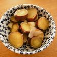 簡単・素朴!さつまいもとリンゴの煮物♪