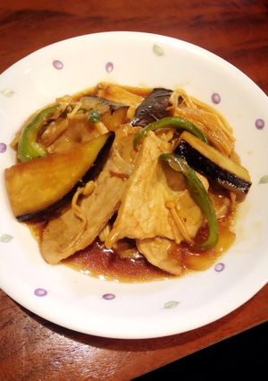 豚ロースの黒酢炒め-レシピのメイン写真
