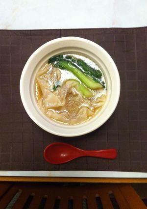 ワンタンスープ-レシピのメイン写真