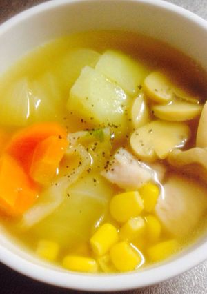 ざっくり野菜のポトフ-レシピのメイン写真