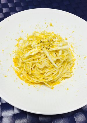 【パスタ】一点豪華主義！ボッタルガ-レシピのメイン写真