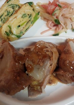 豚のグルグル照り焼き-レシピのメイン写真