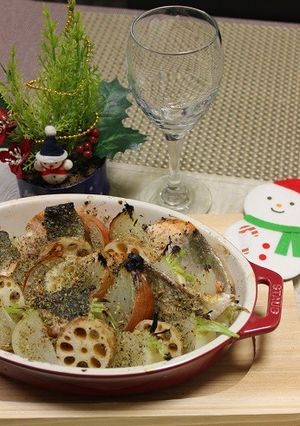 生秋鮭と野菜のグリル焼き♡プロバンス風-レシピのメイン写真
