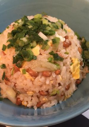 納豆チャーハン-レシピのメイン写真