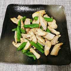 簡単やげん軟骨＆ししとう塩コショウ炒め-レシピのメイン写真