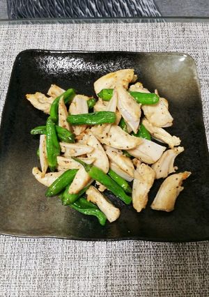 簡単やげん軟骨＆ししとう塩コショウ炒め-レシピのメイン写真