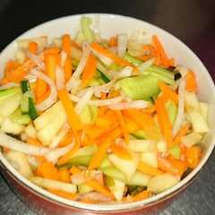 野菜と果物の酢の物-レシピのメイン写真