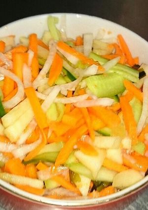 野菜と果物の酢の物-レシピのメイン写真