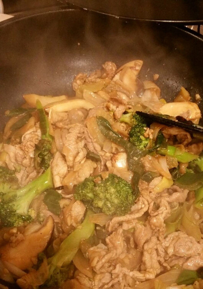 下仁田ネギと豚肉の味噌焼肉味炒め-レシピのメイン写真