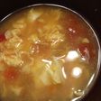 トマトとたまごの味噌汁