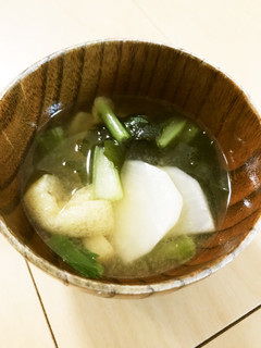 塩分1gの『減塩みそ汁』-レシピのメイン写真