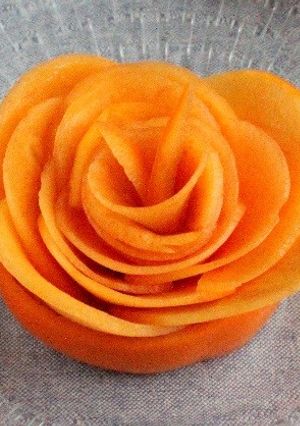 柿の花びらカップ-レシピのメイン写真