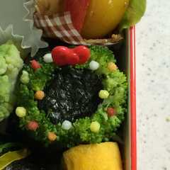 รูปของ クリスマス☆崩れないブロッコリース♪