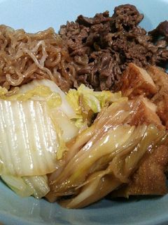 白菜と牛肉のすき煮♪-レシピのメイン写真