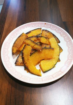 かぼちゃのにんにくバター炒め-レシピのメイン写真