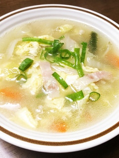 簡単!中華風 野菜スープ-レシピのメイン写真