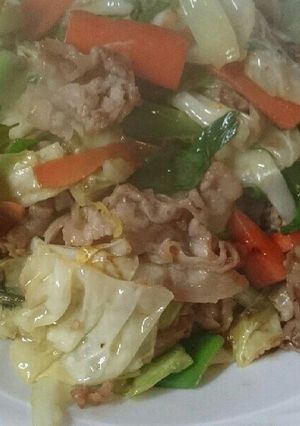 創味シャンタンで美味！野菜炒め-レシピのメイン写真