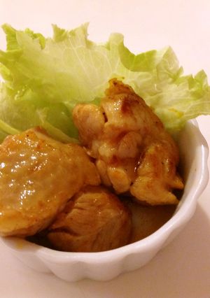 簡単タンドリー風☆鶏肉のカレー炒め☆弁当-レシピのメイン写真