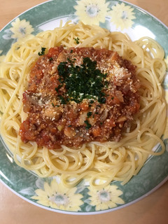 野菜たっぷりのミートソーススパゲティ-レシピのメイン写真